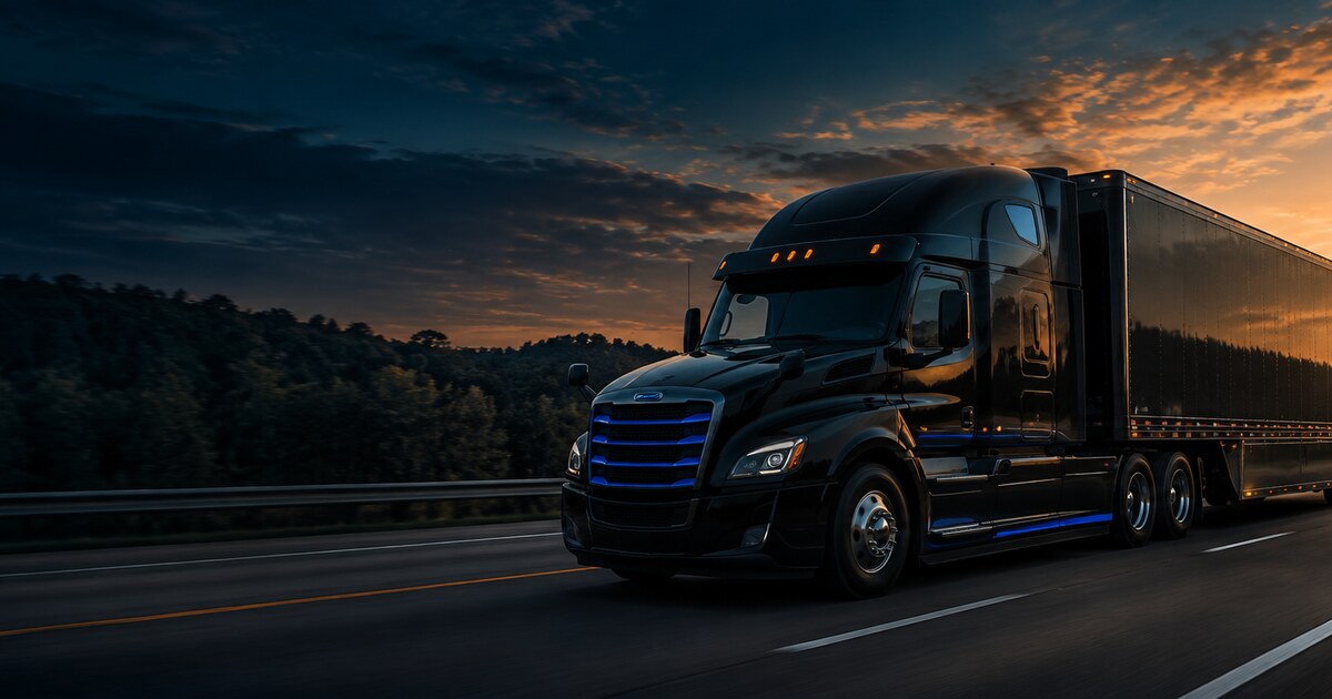 Zayden Transport commercial trucking social sharing preview